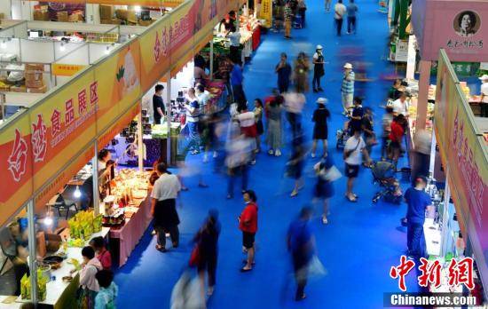 海峽兩岸經貿交易會 臺灣食品展區人氣高